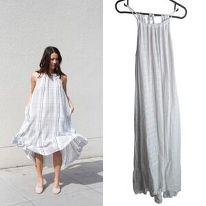 Xirena Maxi dress size XS Demi cotton gauze halter‎ resort